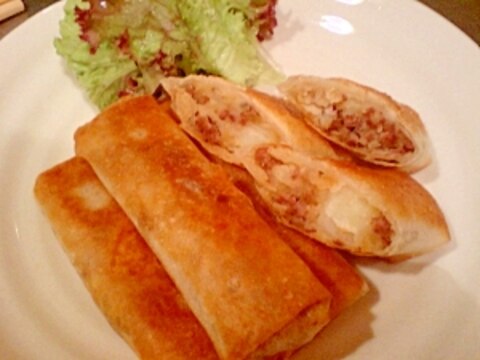 パリパリ 春巻きコロッケ レシピ 作り方 By むぅ 楽天レシピ